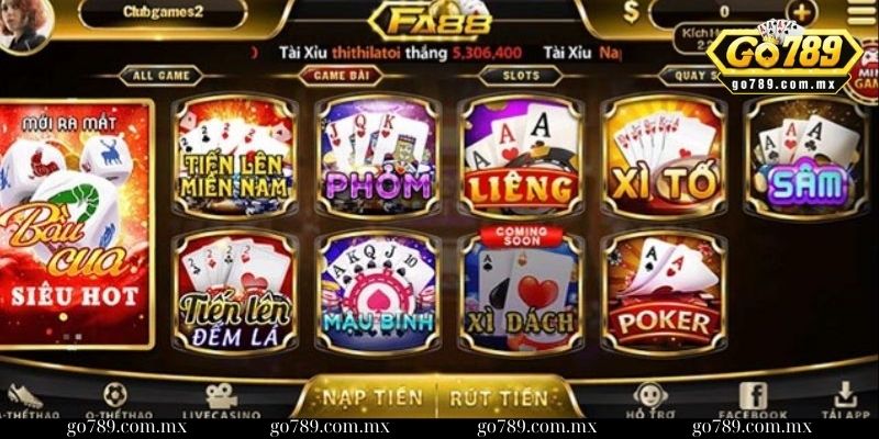 Game FA88 - Review chi tiết cổng game đổi thưởng đẳng cấp 2 Những sản phẩm game chất lượng nhất của game FA88
