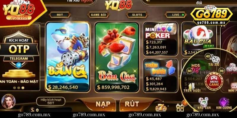 Review game Yo88 lựa chọn cho dân mê đổi thưởng tiền thật 1 Review tận hưởng không gian giải trí game Yo88